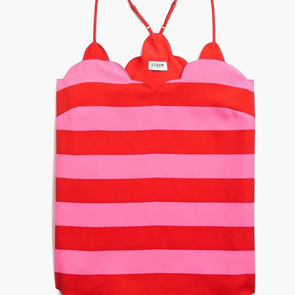 J. Crew Vibrant Striped Cami Top-6 - Picture 1 of 6